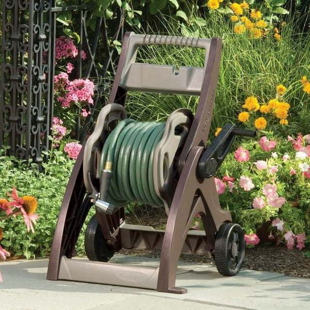 175 ft. Hosemobile Hose Reel Cart Doba Taupe